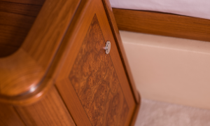 furniture detailing to the master suite of SY Twilight